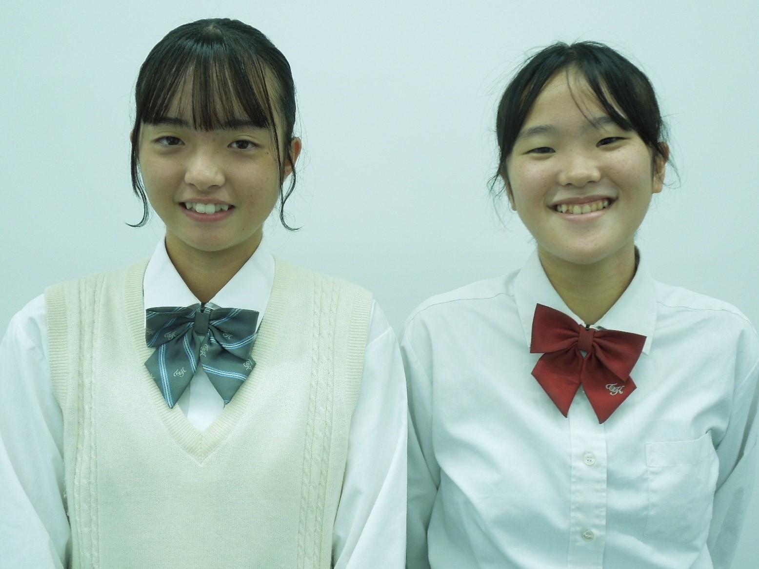 東京家政学院の中３生
